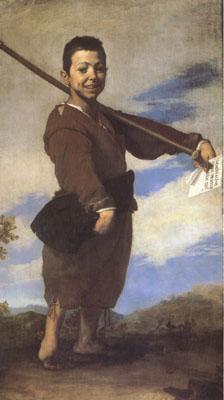 Jusepe de Ribera The Beggar Known as the Club-foot (mk05) France oil painting art